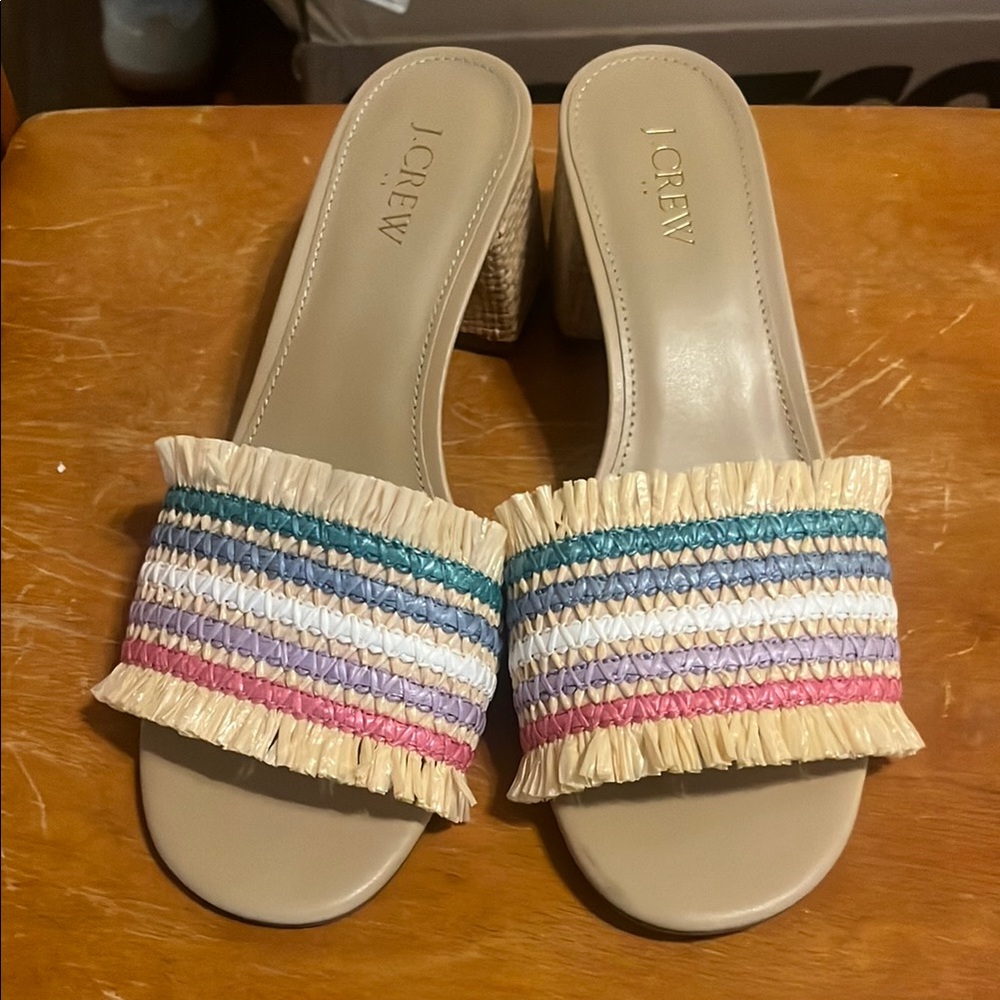 NWB Super cute , comfy & casual heels ! Perfect for Spring & Summer
